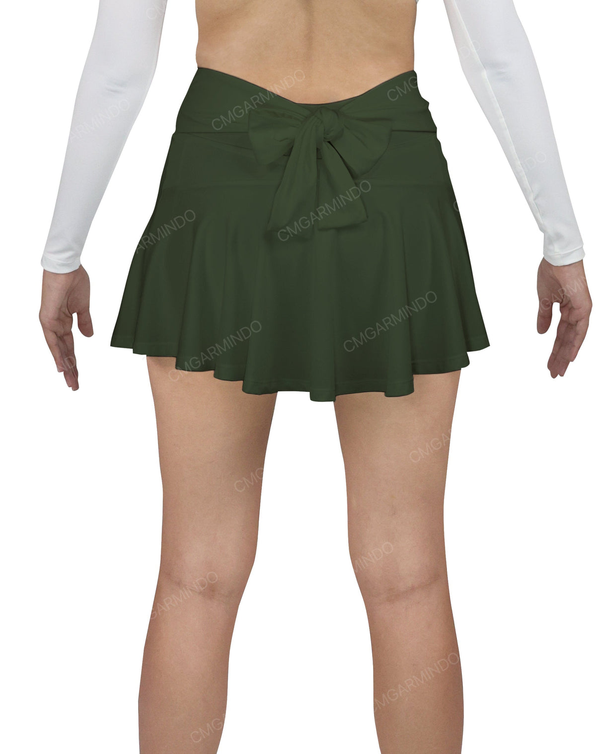 Mini Back Bow Skirt