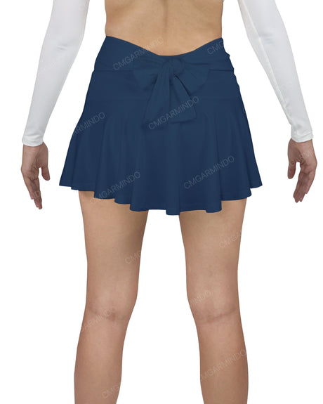 Mini Back Bow Skirt