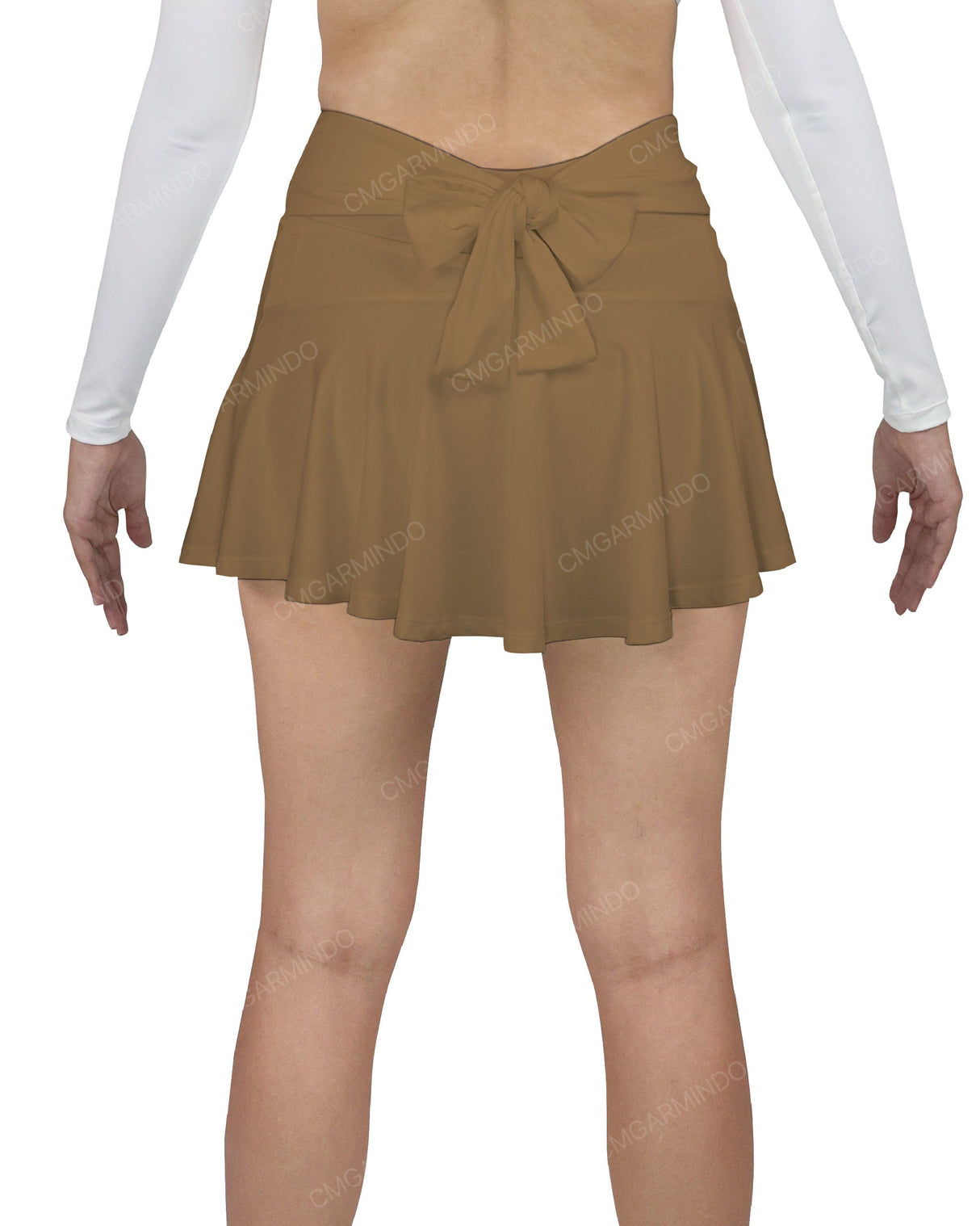 Mini Back Bow Skirt