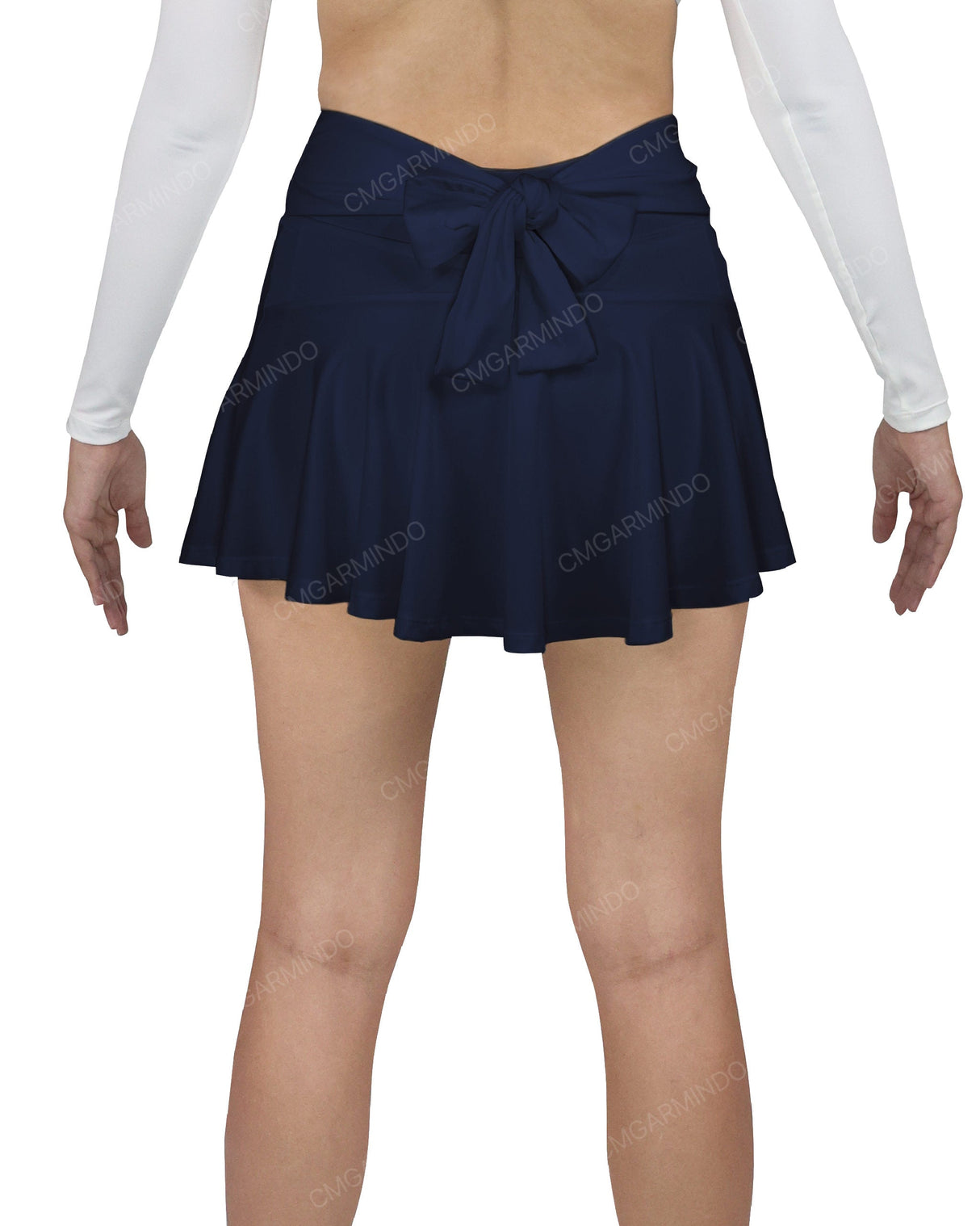 Mini Back Bow Skirt