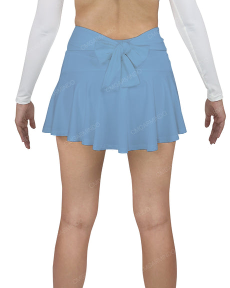 Mini Back Bow Skirt