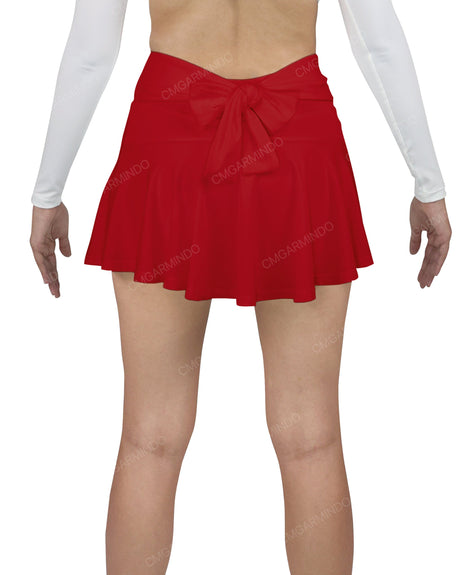 Mini Back Bow Skirt