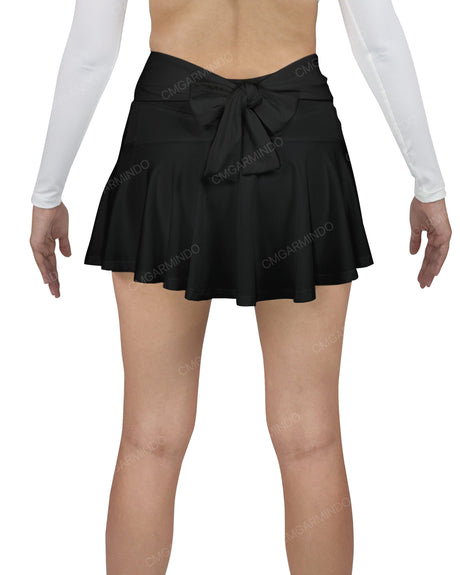 Mini Back Bow Skirt