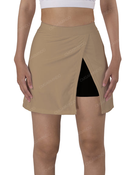 Side Slit Skort