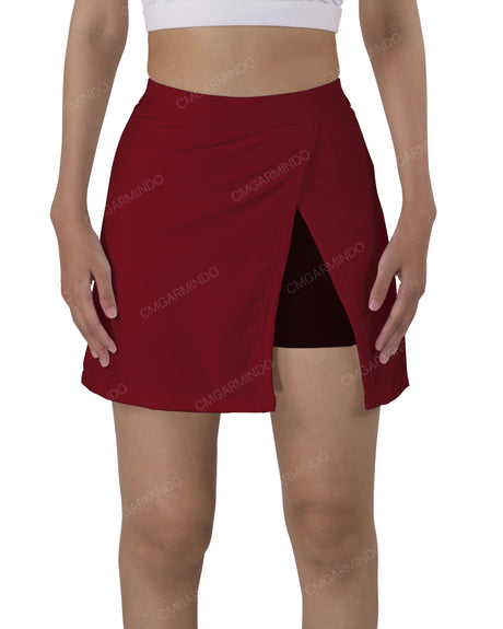 Side Slit Skort
