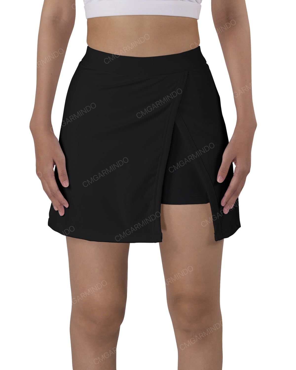Side Slit Skort