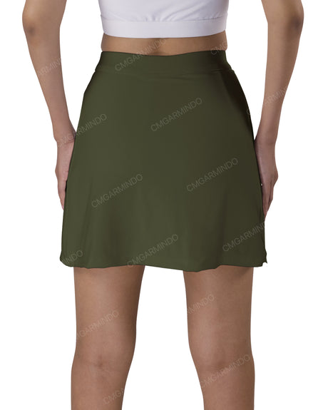 Side Slit Skort