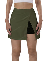 Side Slit Skort