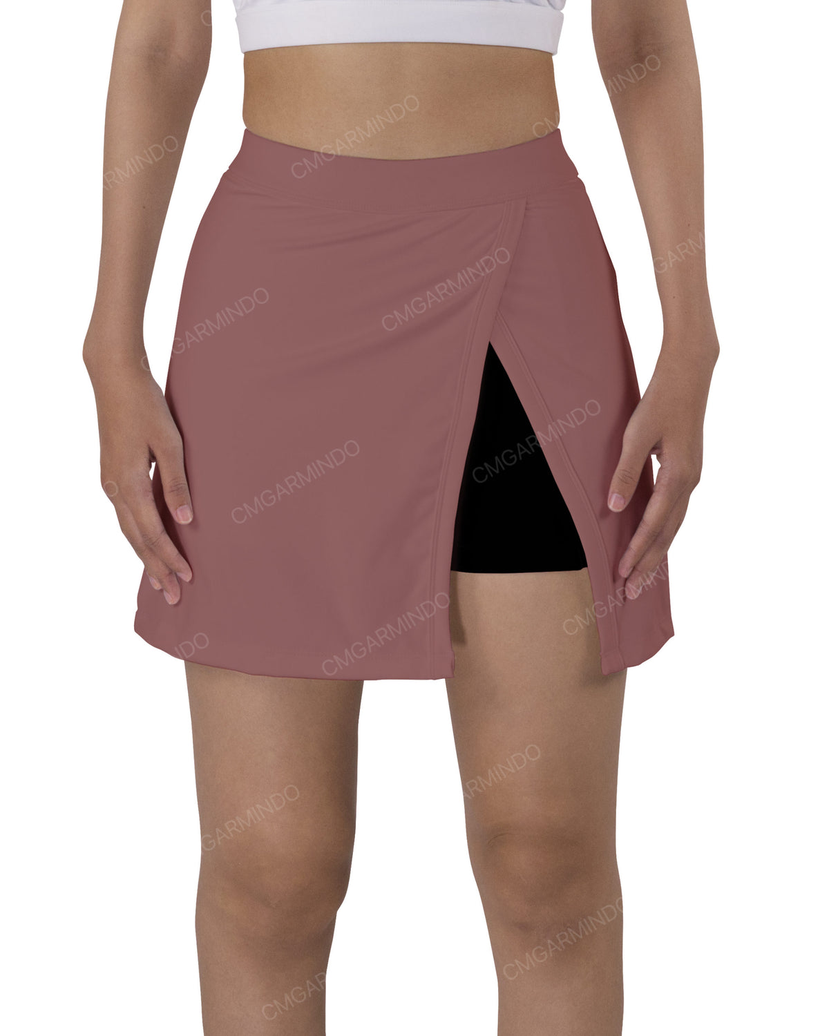 Side Slit Skort