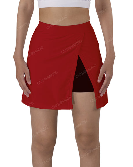 Side Slit Skort