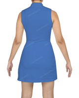 Sleeveless Polo Shorts Dress