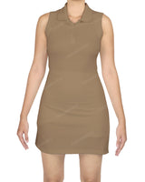 Sleeveless Polo Dress