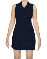 Sleeveless Polo Dress