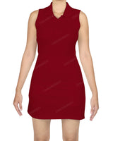 Sleeveless Polo Dress