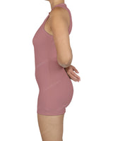 Sleeveless 1/4 Zip Playsuit