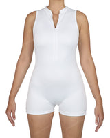 Sleeveless 1/4 Zip Playsuit
