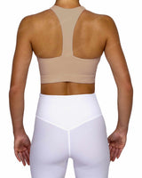 Racer Back Panel Sports Bra
