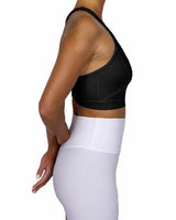 Racer Back Panel Sports Bra