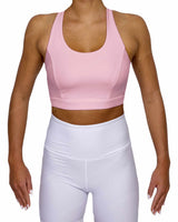 Racer Back Panel Sports Bra