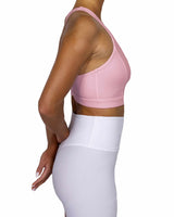 Racer Back Panel Sports Bra