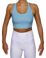 Racer Back Panel Sports Bra