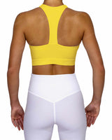 Racer Back Panel Sports Bra