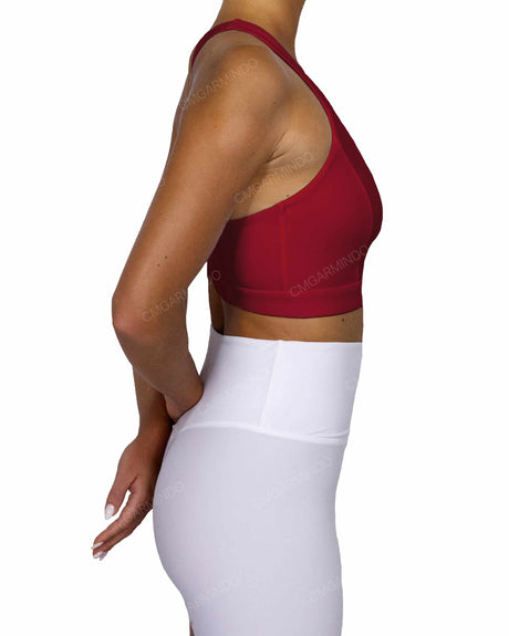 Racer Back Panel Sports Bra