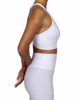 Racer Back Panel Sports Bra