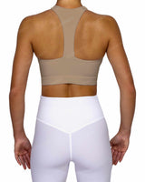 Racer Back Panel Sports Bra
