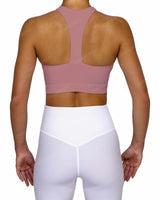 Racer Back Panel Sports Bra