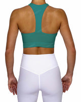 Racer Back Panel Sports Bra