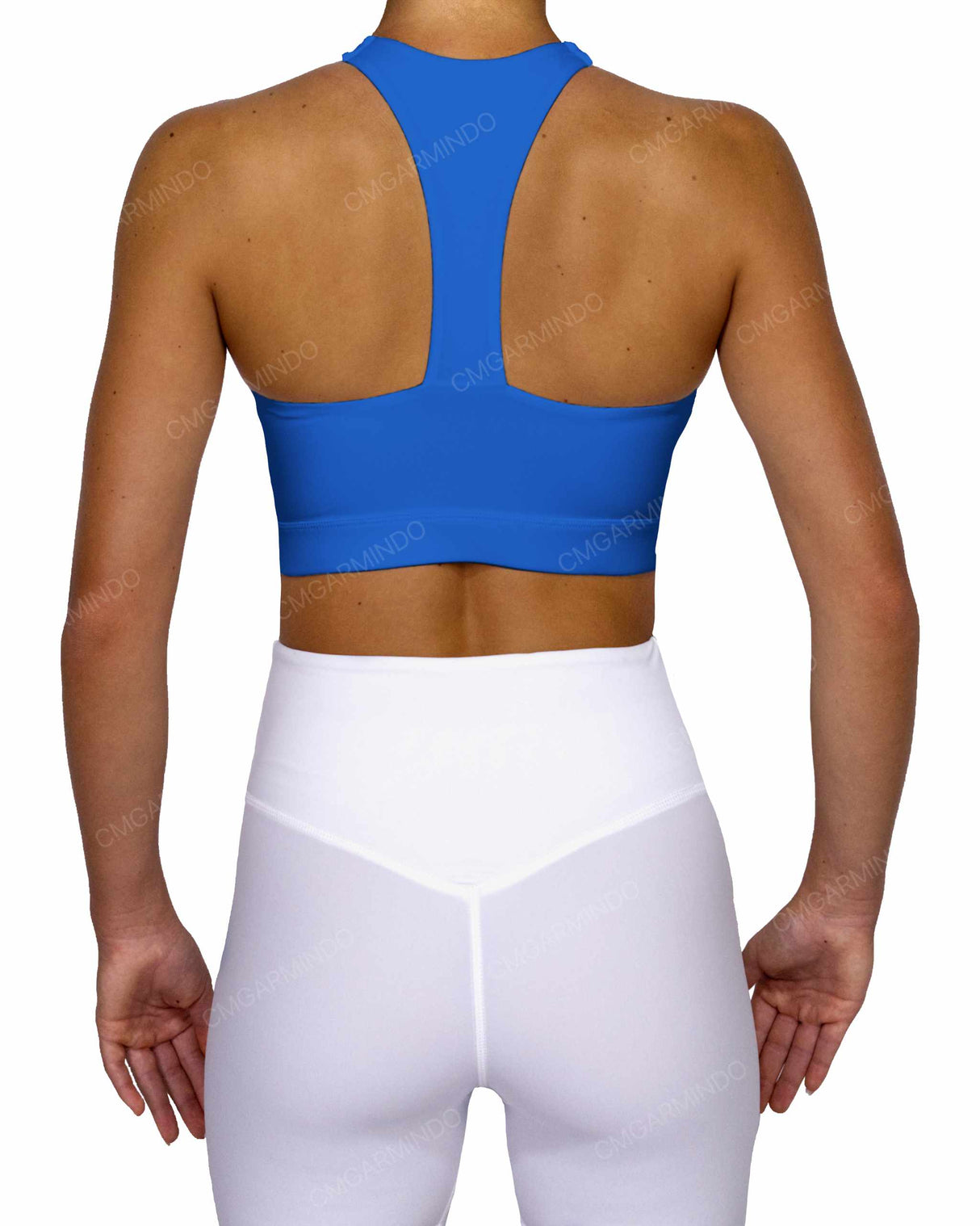 Racer Back Panel Sports Bra