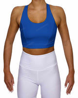 Racer Back Panel Sports Bra