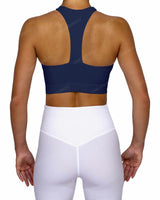 Racer Back Panel Sports Bra