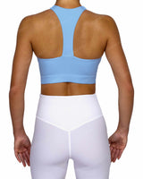 Racer Back Panel Sports Bra