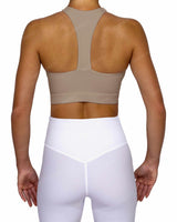 Racer Back Panel Sports Bra