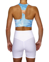 Racer Back Panel Sports Bra