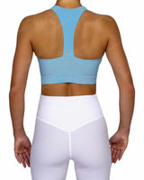 Racer Back Panel Sports Bra