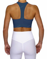 Racer Back Panel Sports Bra