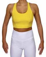 Racer Back Panel Sports Bra
