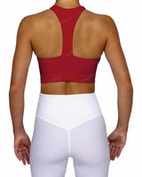 Racer Back Panel Sports Bra