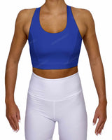 Racer Back Panel Sports Bra