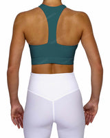 Racer Back Panel Sports Bra