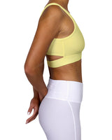 Scoop Front Band Back Top
