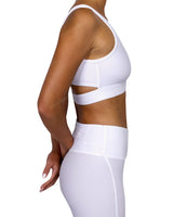 Scoop Front Band Back Top