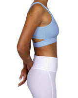 Scoop Front Band Back Top