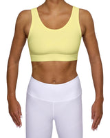 Scoop Front Band Back Top