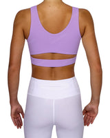 Scoop Front Band Back Top