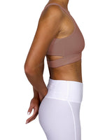 Scoop Front Band Back Top