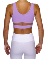 Scoop Front Band Back Top